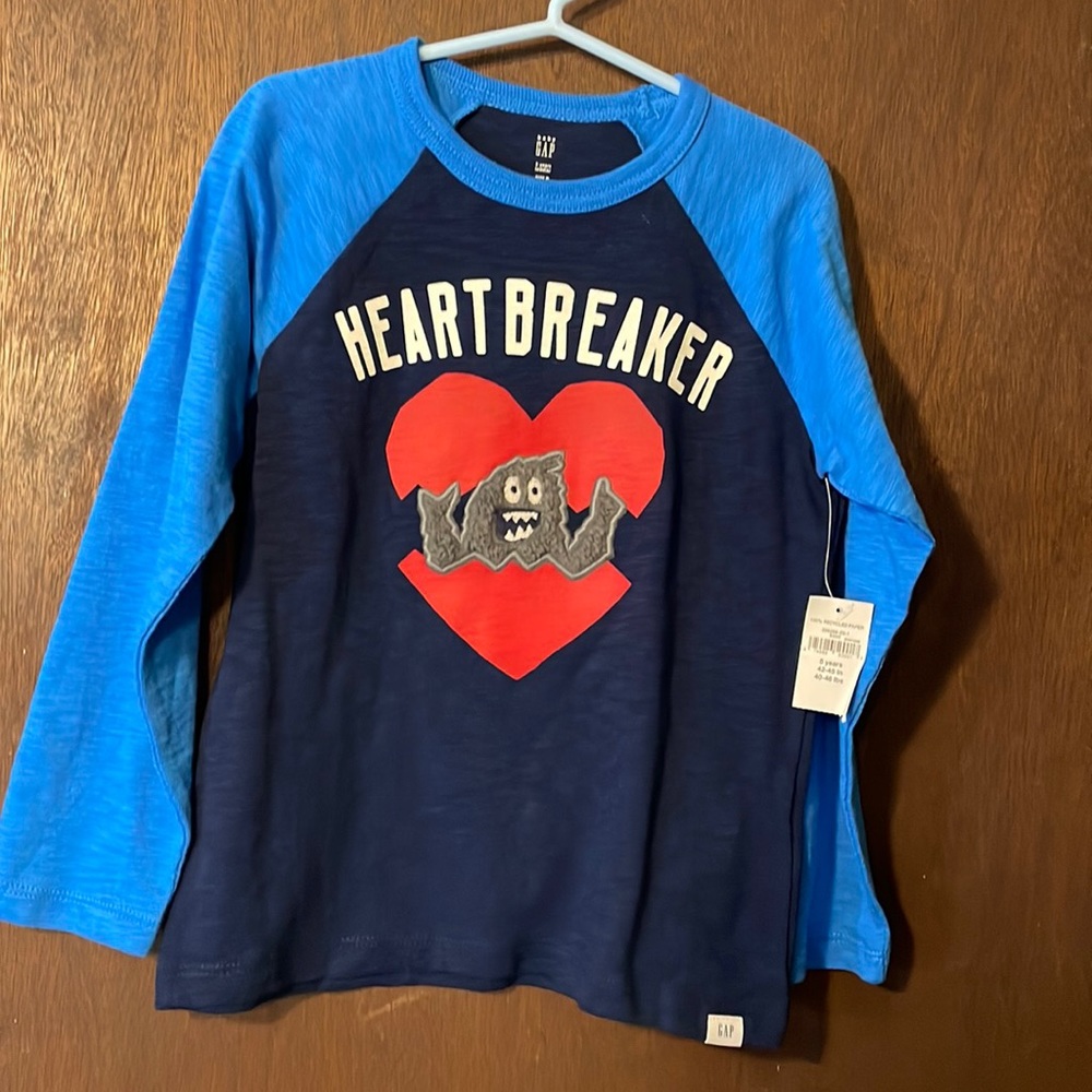 Boys Long Sleeve Shirts for Valentines Day!